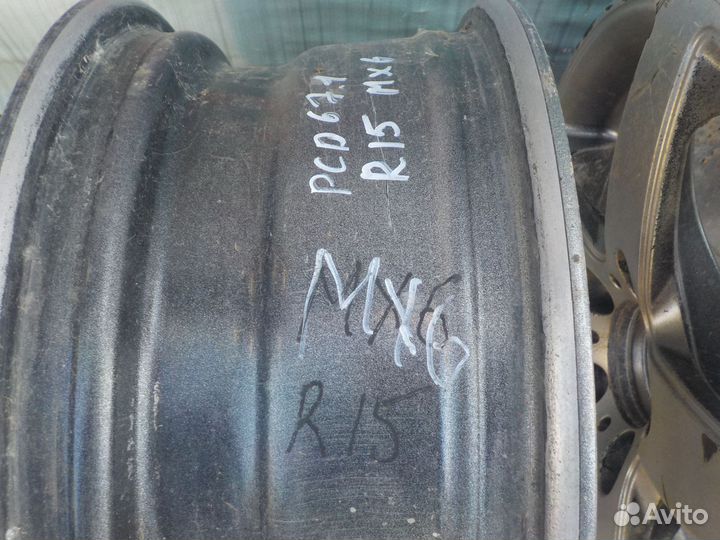 Диски литые литье Stilauto 5x114.3 R15 4 шт