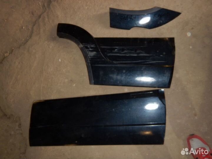 Накладки Chevrolet Niva Bertone правая сторона