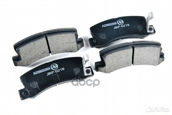 Колодки тормозные, задние D2053M JBP0219 Just D