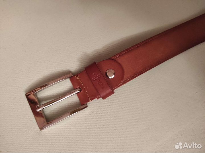 Ремень женский натуральная кожа с молитвой