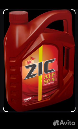 Масло ZIC SP4 АКПП solaris / kia rio
