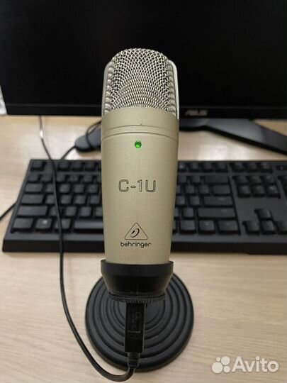 Микрофон behringer c1u