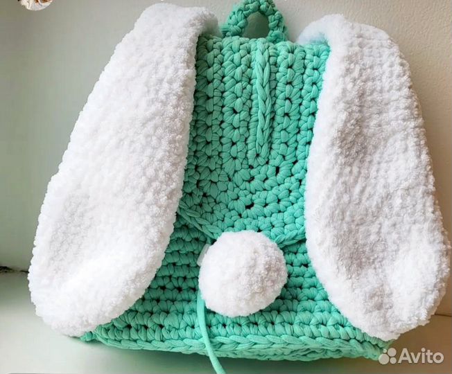 Рюкзак детский плюшевый