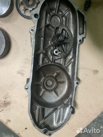 Suzuki скутер двигатель разбор