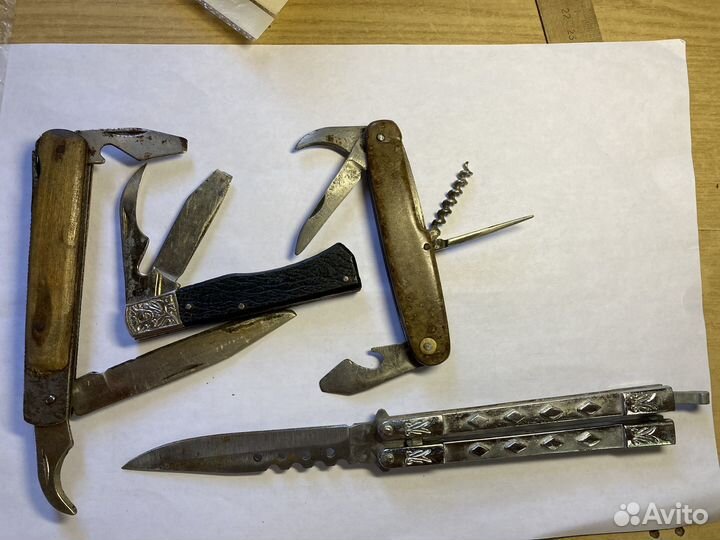 Перочинные ножи СССР