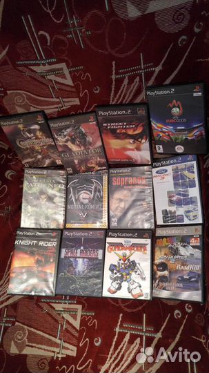 Игры для PlayStation 2 - 96 дисков - Пакетом