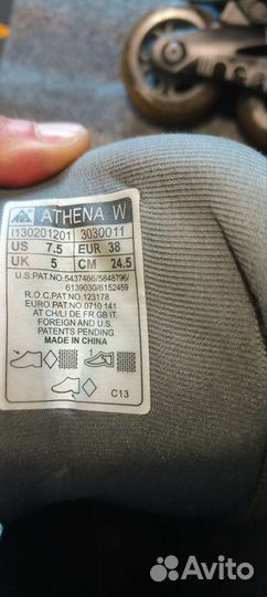 Ролики К2 размер 38