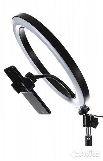 Кольцевая лампа со штативом 33 см б/у