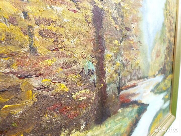 Интерьерная картина большая осенний пейзаж