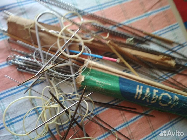 Крючки и спицы для вязания