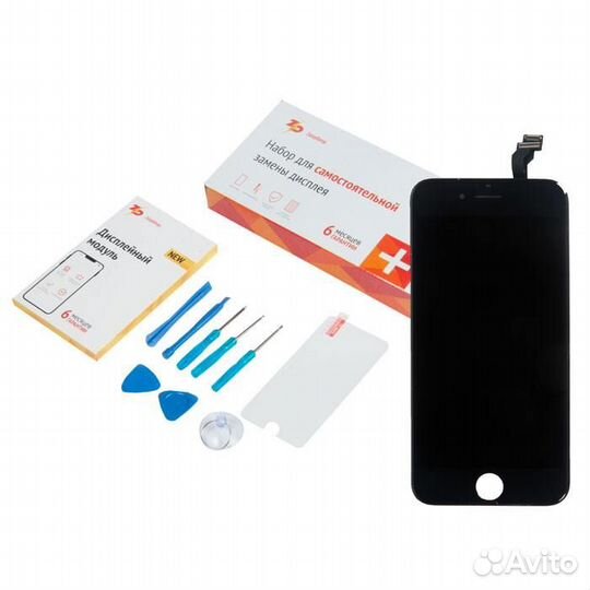 Дисплей для iPhone 6 в наборе ZeepDeep: экран черн