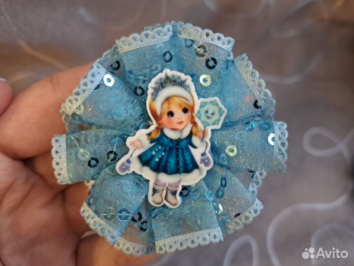 Заколка для волос ручная работа