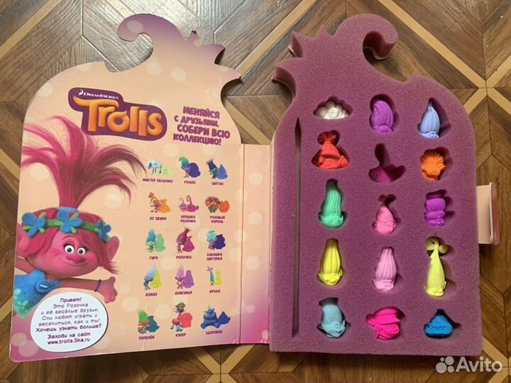 Тролли, Домик-пенал, Angry Birds брелок, игрушка