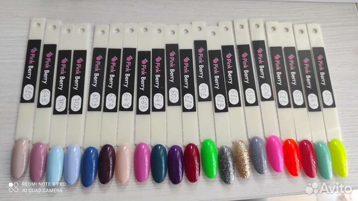 Набор гель лаков бу