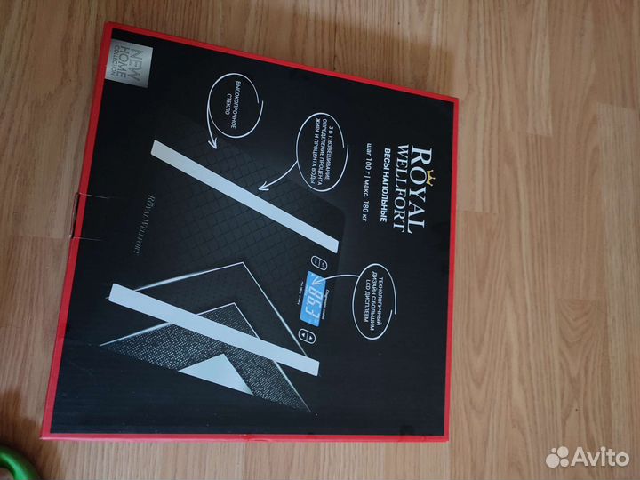 Весы напольные электронные новые