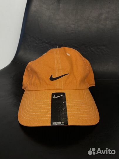 Nike Garment dyed Orange Vintage Cap