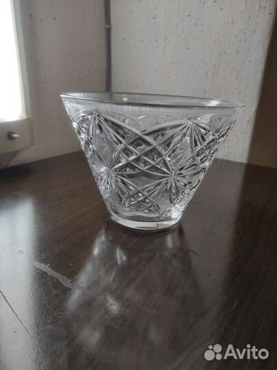 Ваза хрустальная СССР