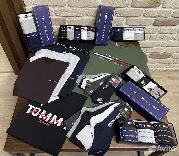 Носки, трусы, футболки, шорты Tommy Hilfiger