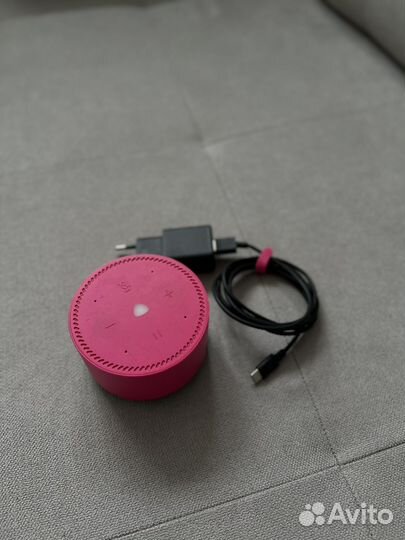 Умная колонка алиса lite pink
