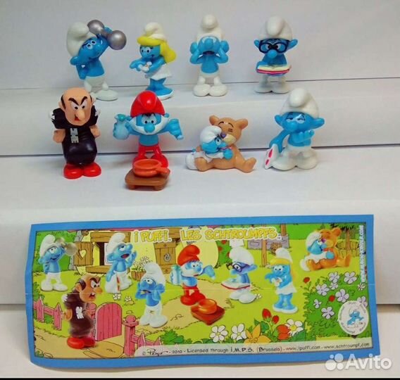 Игрушки серии и единички из киндер сюрприза