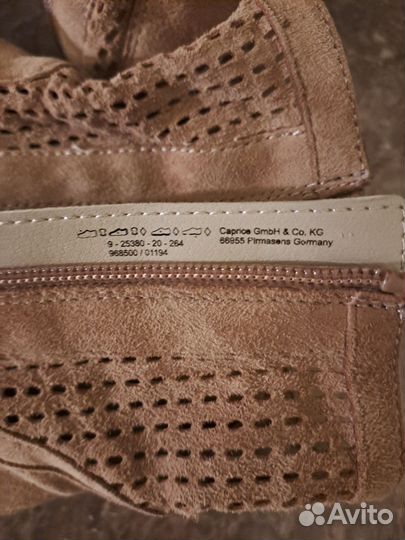 Полусапоги натуральная кожа 37 размер