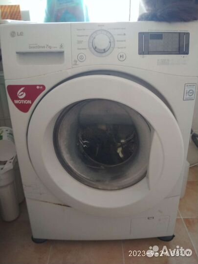 Стиральная машина бу на 7 кг lg