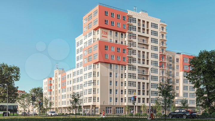 2-к. квартира, 44,8 м², 8/8 эт.