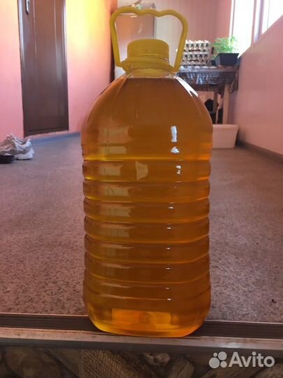 Масло подсолнечное, домашнее, пахнущее