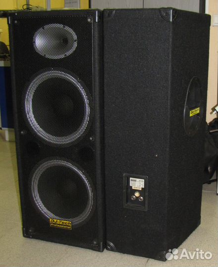 Колонки Dj-Tech 1600W 2шт Pro Акустика D12