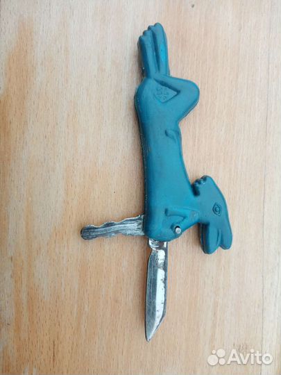 Нож для мотоцикла ключ зажигания времен СССР Заец