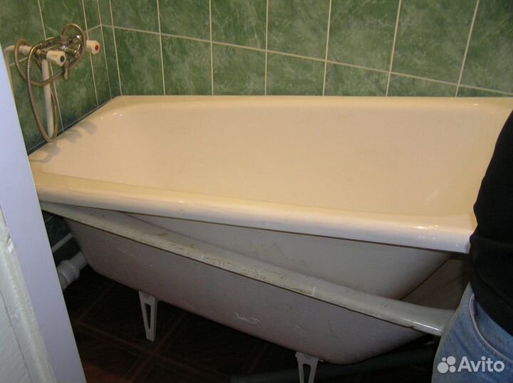 Акриловый вкладыш в ванну, Наливной Акрил