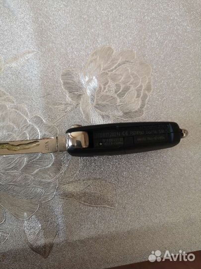 Ключ зажигания skoda