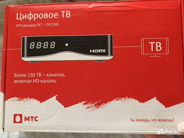 Тв приставка МТС