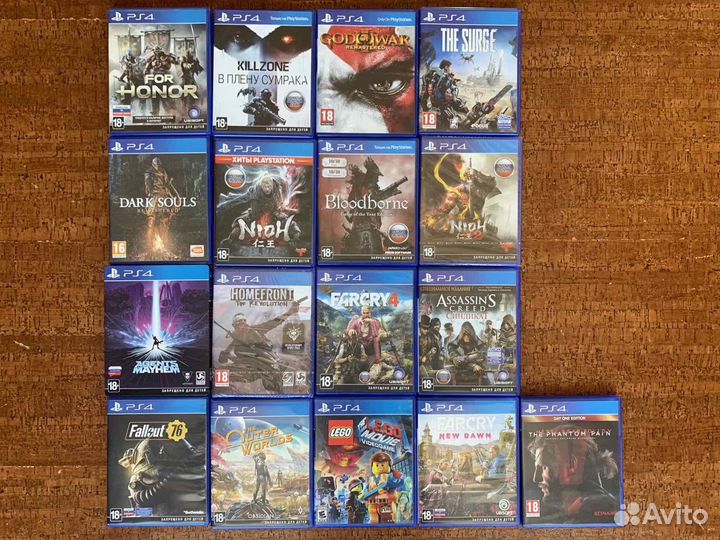 Диски для PlayStation 4 (PS4)