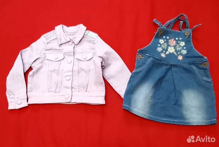 Вещи пакетом на девочку на 9 - 12 месяцев