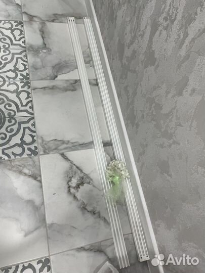 Карнизы для штор двухрядный