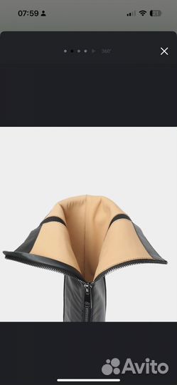 Сапоги трубы женские натуральная кожа 38