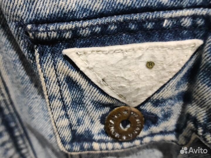 Джинсовая куртка мужская утепленная