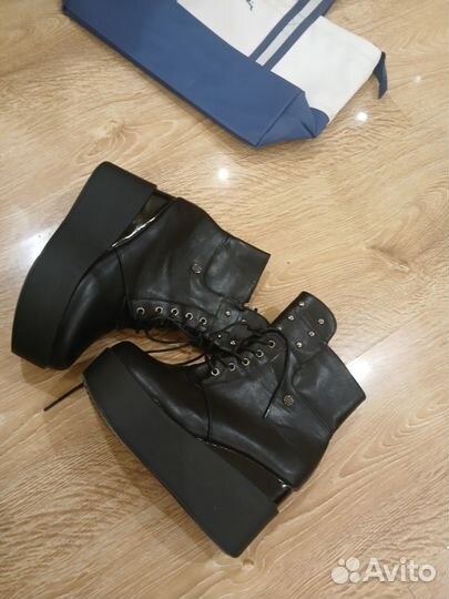 Сапоги женские натуральная кожа 38
