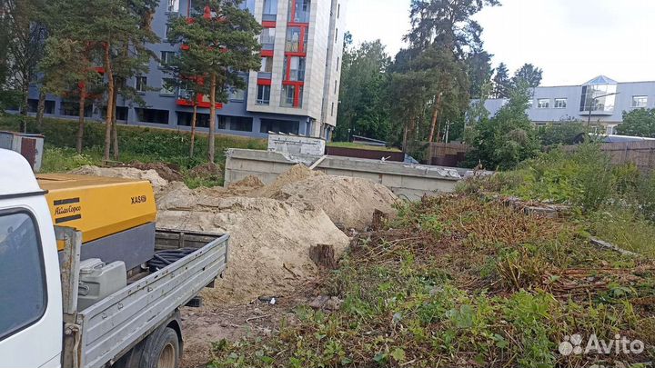 Аренда компрессора с отбойными молотками