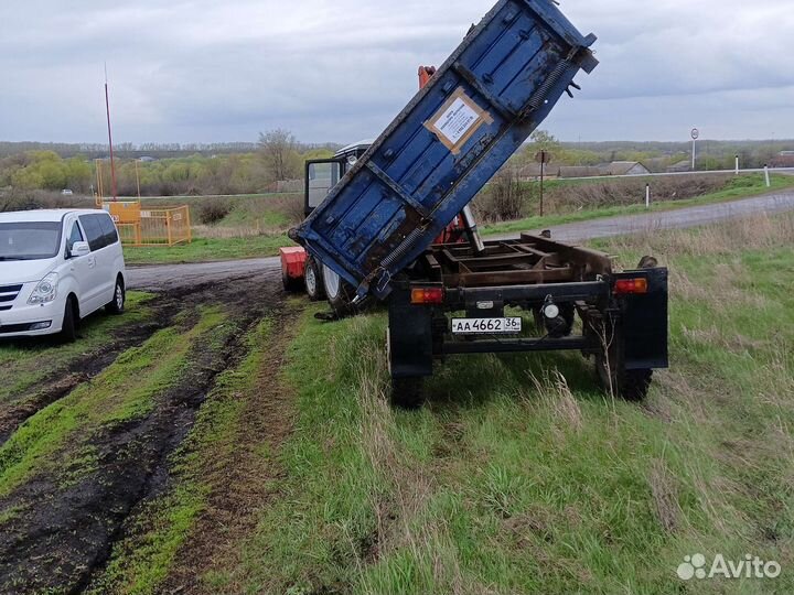 Услуги трактора экскаватора