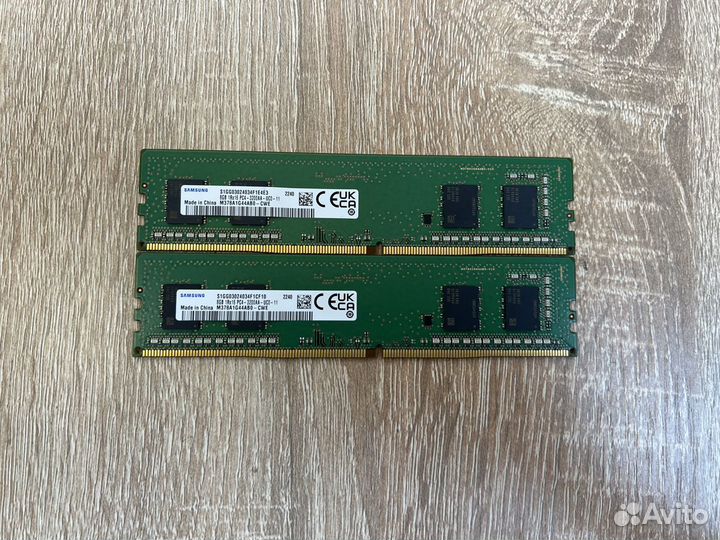 Samsung DDR4 2x8Gb 3200 мгц