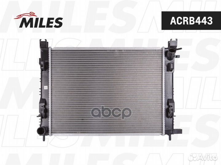 Радиатор Renault Logan/Sandero/Clio 1.2-1.6 10