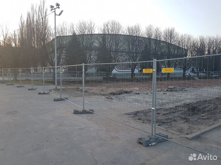 Временные ограждения в аренду