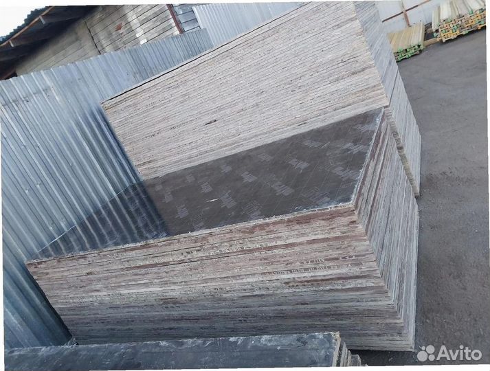 Фанера ламинированная новая и бу