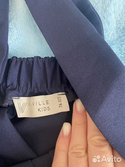 Школьная форма синяя для девочки 122 128