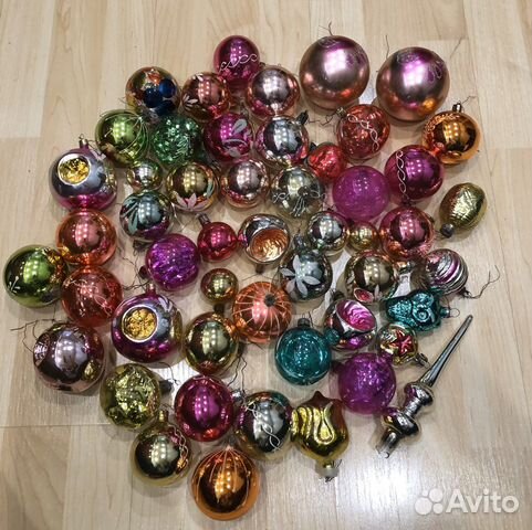 Елочные игрушки СССР