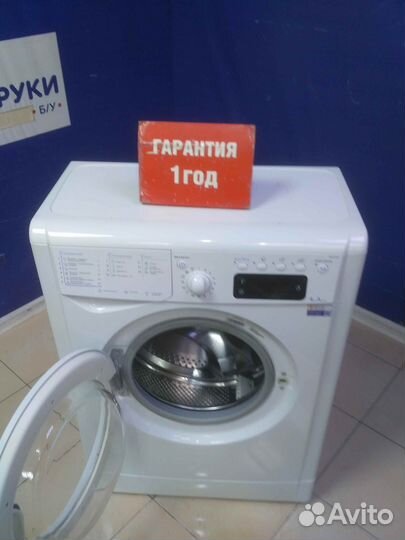 Стиральная машина бу indesit с гарантией 1 год