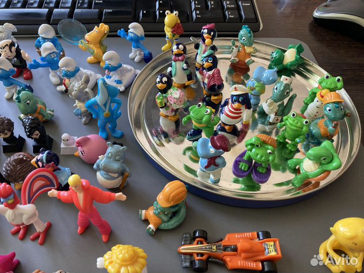 Игрушки из киндера и макдональдс