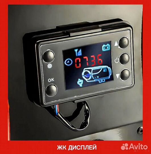 Автономный отопитель (печь) переносной